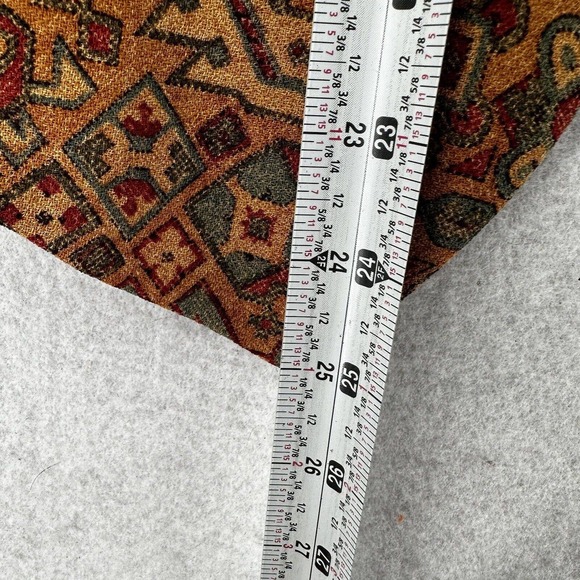 Ellen Tracy Blazer Jacket Womens 6 Aztec 100% Wool Tapestry BOHO Jacket Career - Picture 13 of 14